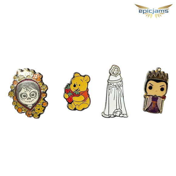 Disney Pin Collection Lot of 4 - Picture 1 of 5